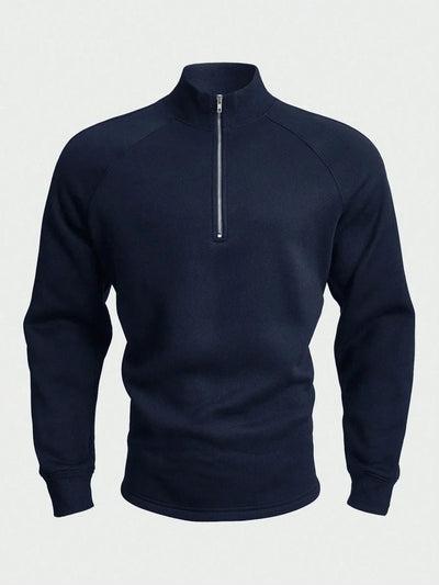 MAVERICK | CASUAL HALF-ZIP SWEATER