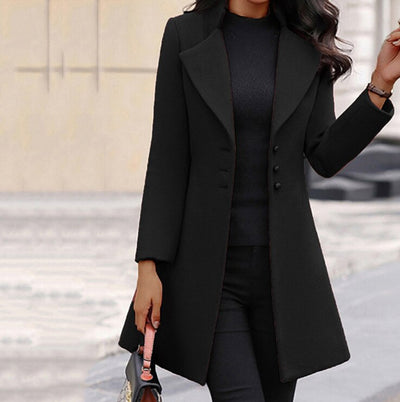 OCEAN | CHIC BUTTONED OVERCOAT