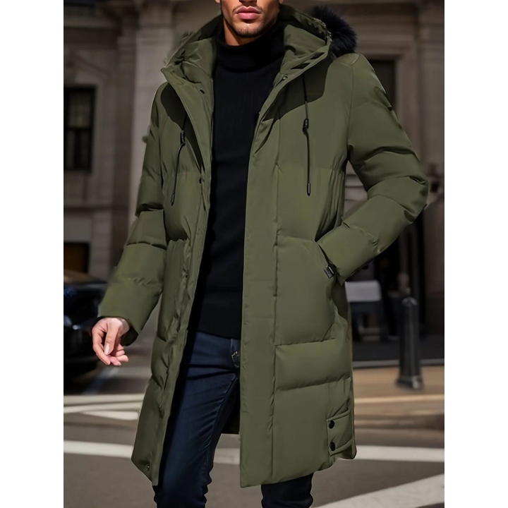 MAËL | PUFFER COAT WITH HOOD