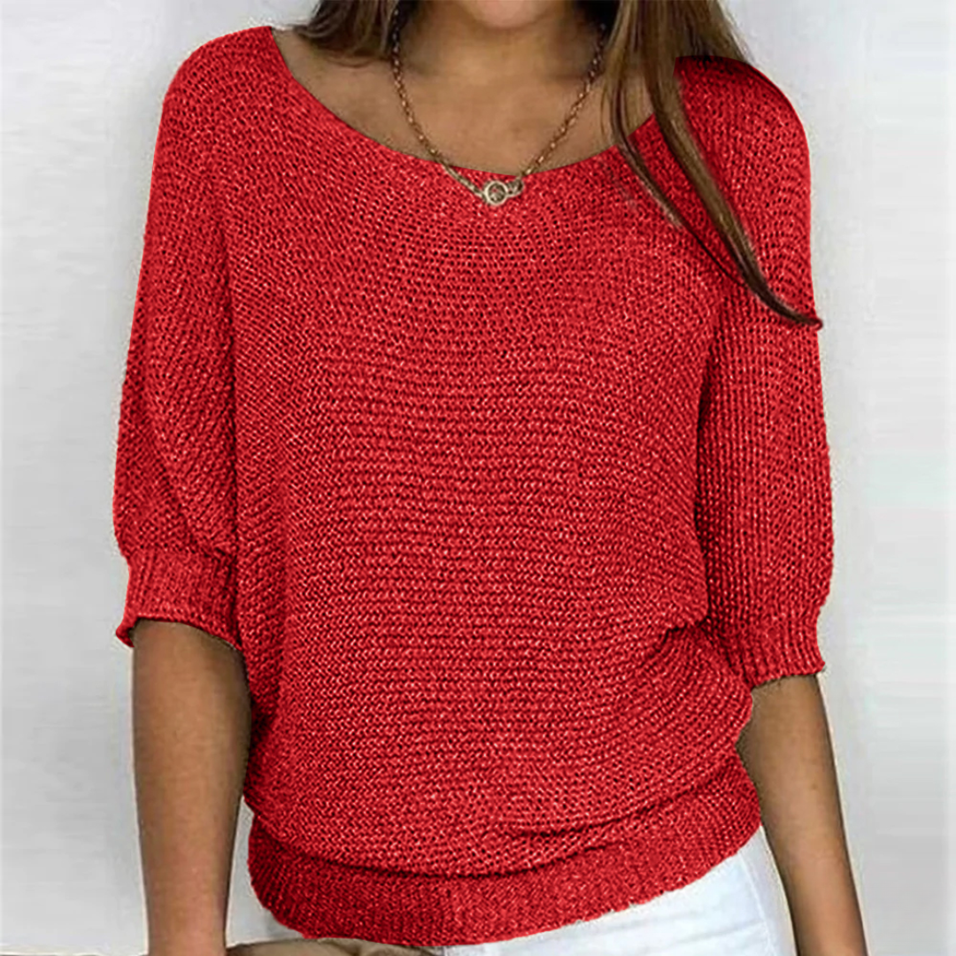 JUNEAU | RELAXED ELEGANT KNIT SWEATER