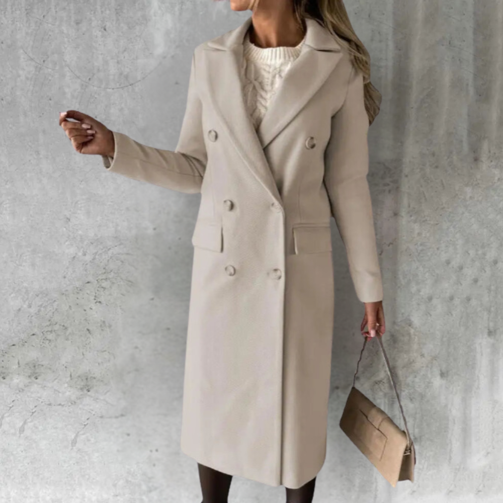 MALDIVE | CLASSIC DOUBLE-BREASTED COAT