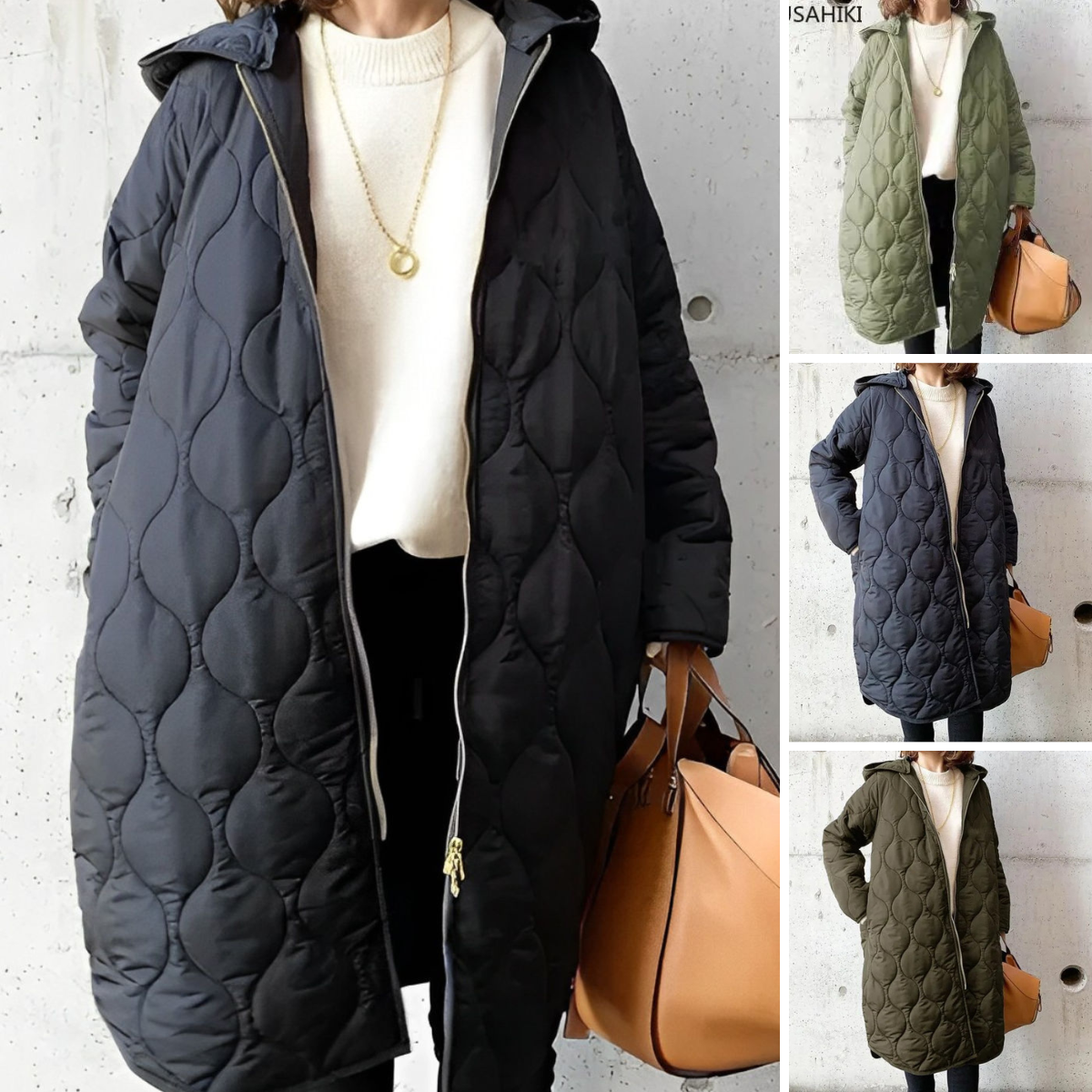 ELOWEN | QUILTED WINTER COAT