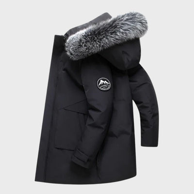 DAVID - PREMIUM WINTER COAT FOR MEN WITH FUR COLLAR