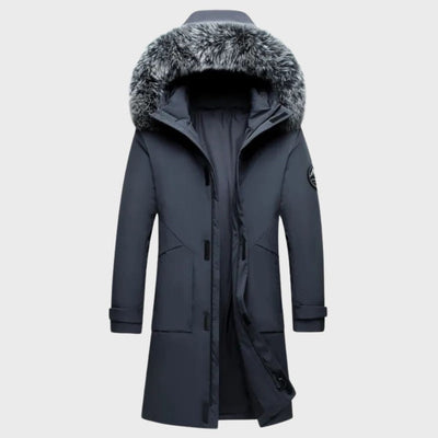 DAVID - PREMIUM WINTER COAT FOR MEN WITH FUR COLLAR