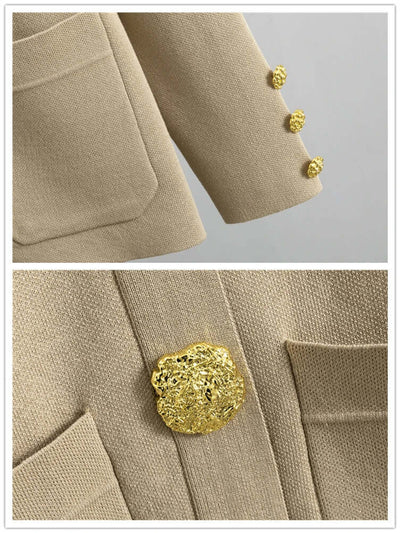 MADELEINE | BUTTON-DETAIL CHIC SET