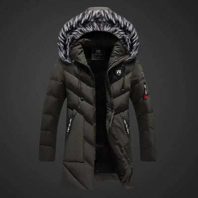 ELEAZAR | FUR-LINED PUFFER COAT