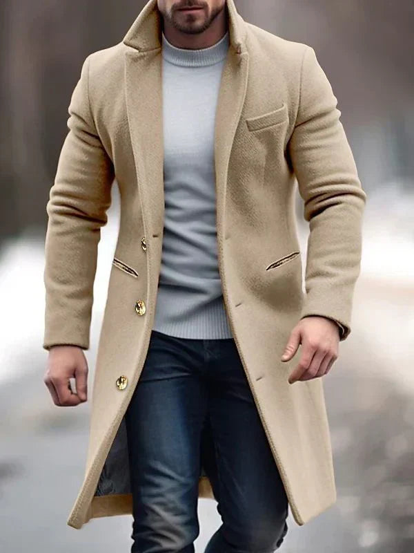 THERON | CLASSIC WOOL OVERCOAT