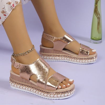 LUMIÈRE | LUXURIOUS PLATFORM SANDALS