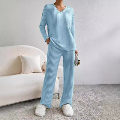 ELIZA | TEXTURED KNIT LOUNGE SET