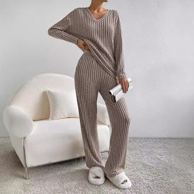 ELIZA | TEXTURED KNIT LOUNGE SET