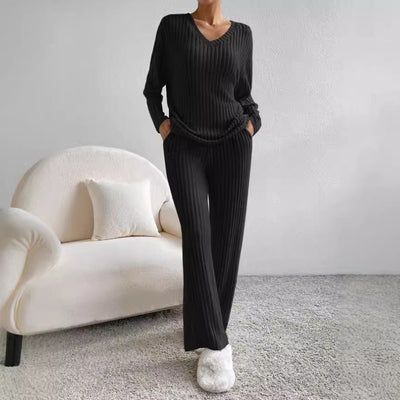 ELIZA | TEXTURED KNIT LOUNGE SET