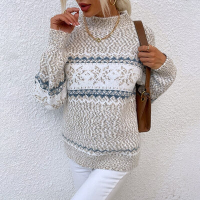 NOVARA | FAIR ISLE KNIT SWEATER