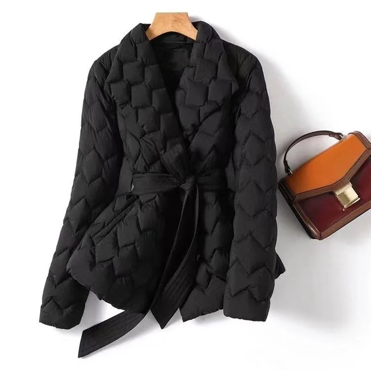 ZARIAH | QUILTED WRAP JACKET