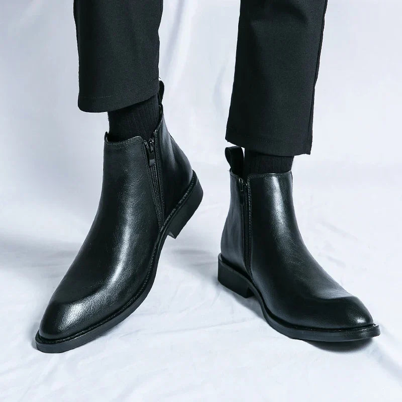 ZIARO | CLASSIC ZIPPER CHELSEA BOOTS