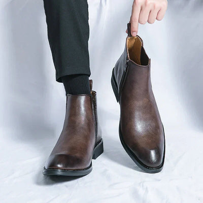 ZIARO | CLASSIC ZIPPER CHELSEA BOOTS