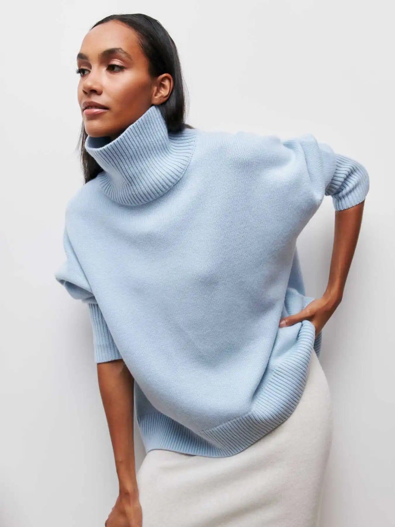 ELIORA | CASUAL TURTLENECK SWEATER