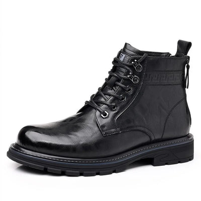 MAXENCE | LEATHER COMBAT BOOTS