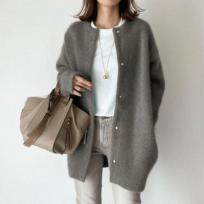 THALIA | WOOL AND MOHAIR CARDIGAN