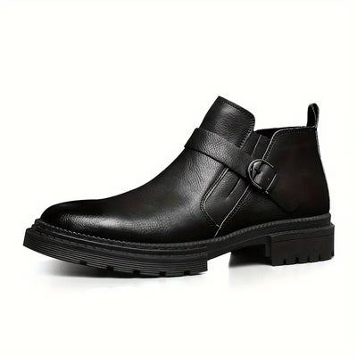 APILA | ELEGANT BUCKLE CHELSEA BOOTS