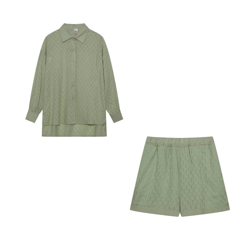 ISABELLE | BREEZY SHIRT & SHORTS SET