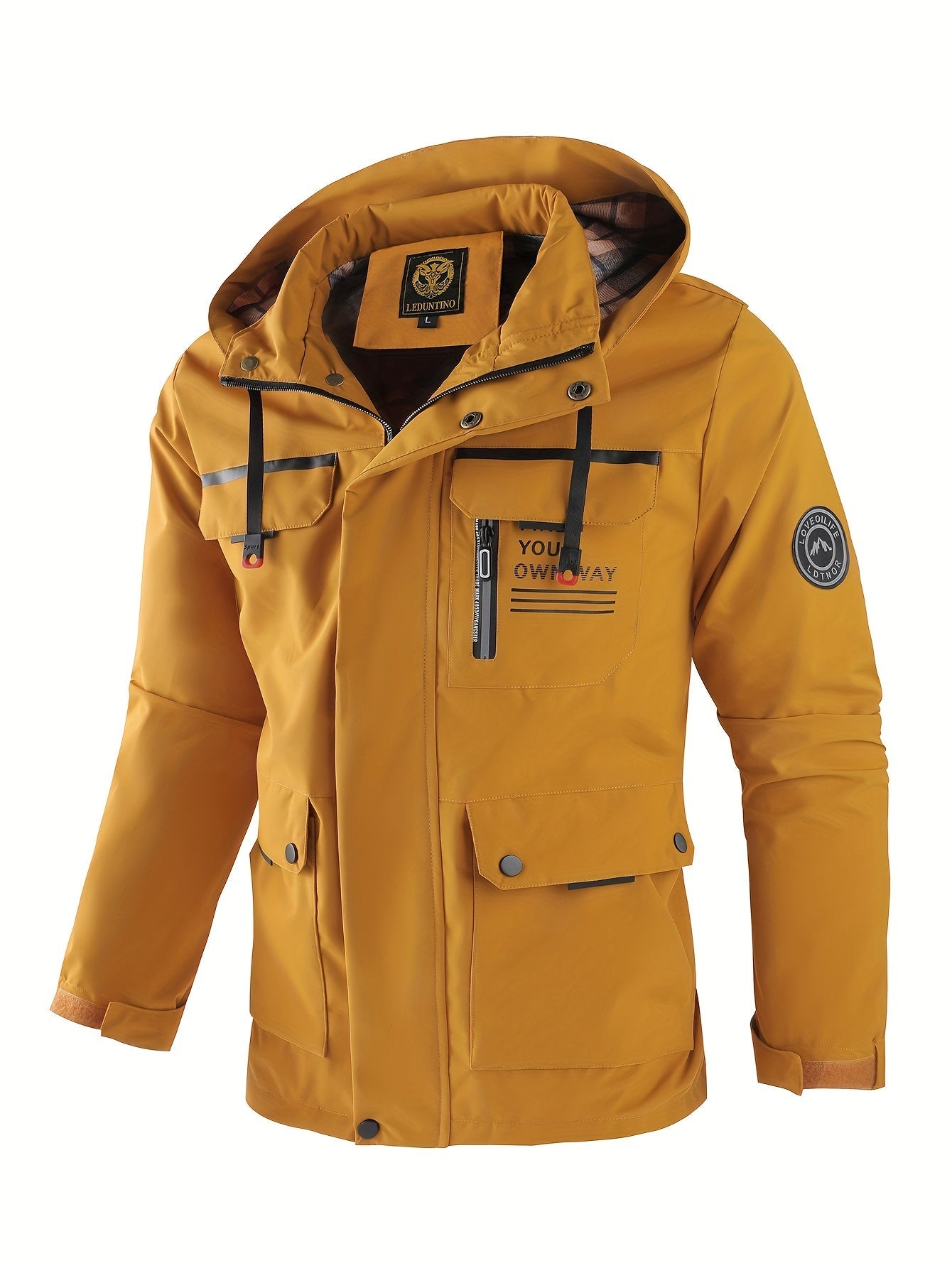 CASTIEL | WEATHERPROOF HOODED JACKET