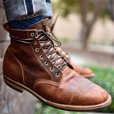 ELIO | LEATHER COMBAT BOOTS