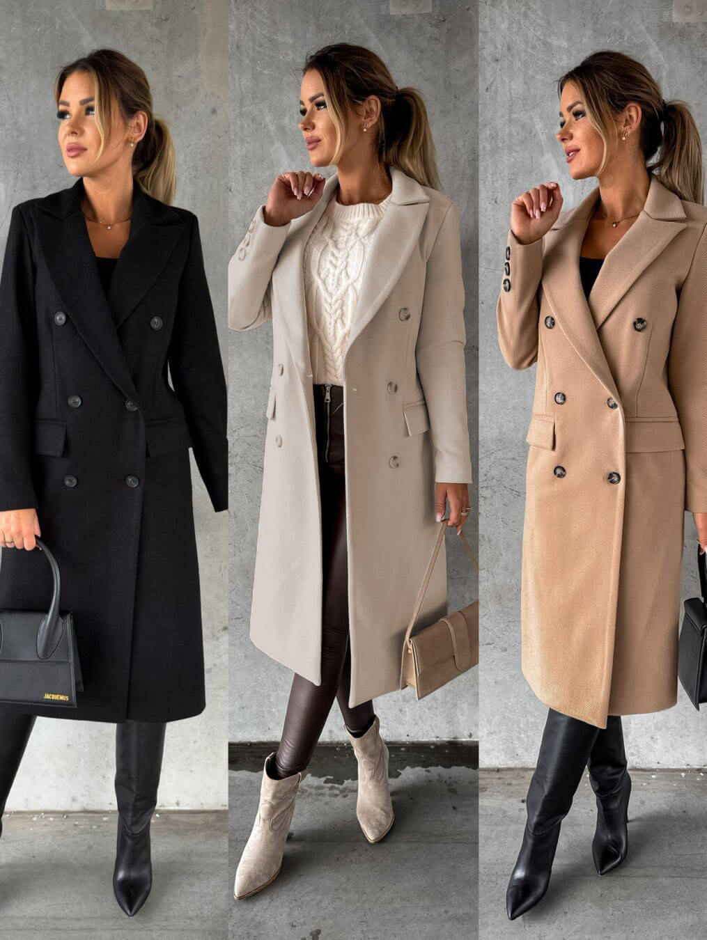 NALEYA | LUXE REVERSIBLE COAT