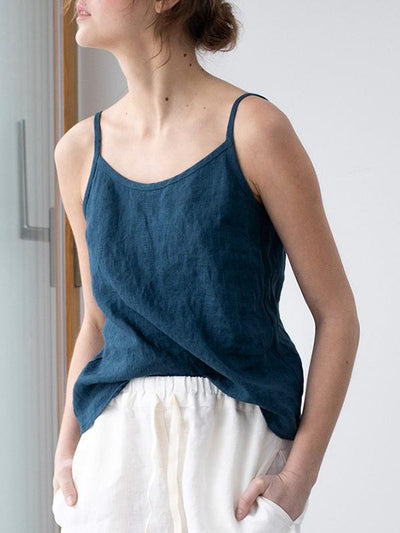 ELEONORA | RELAXED SPAGHETTI STRAP TOP