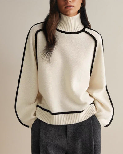 MADISON | ELEGANT TURTLENECK SWEATER