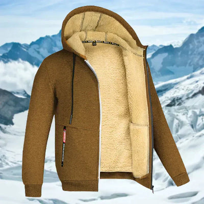 ALISTAIR | FLEECE-LINED HOODED JACKET