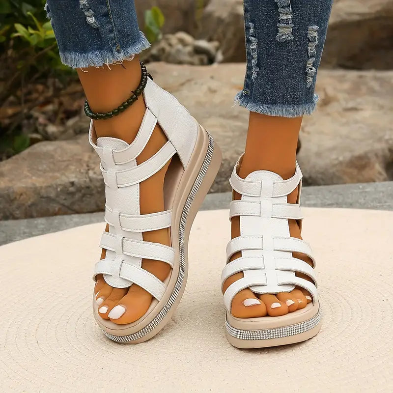 AURORA | CHIC WEDGE SANDALS