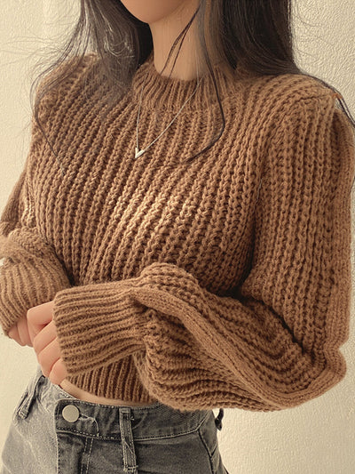 ZEPHYRIA | RIBBED KNIT SWEATER