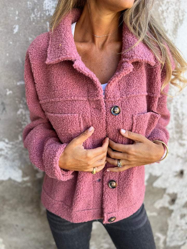 LENORA | COZY BUTTON-UP JACKET