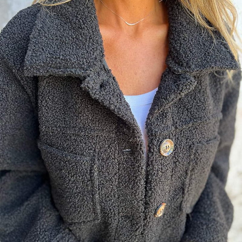 LENORA | COZY BUTTON-UP JACKET