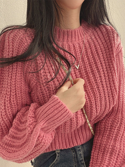 ZEPHYRIA | RIBBED KNIT SWEATER