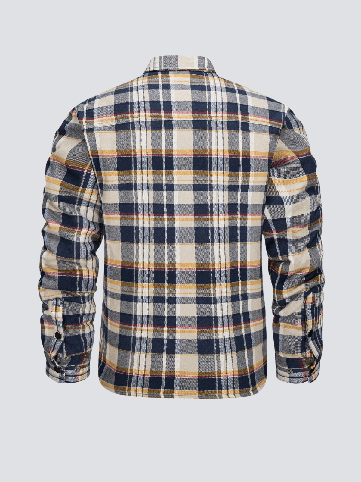 MAC | STRIPED FLANNEL JACKET