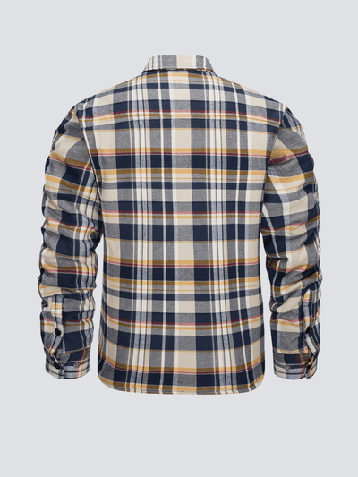 MAC | STRIPED FLANNEL JACKET