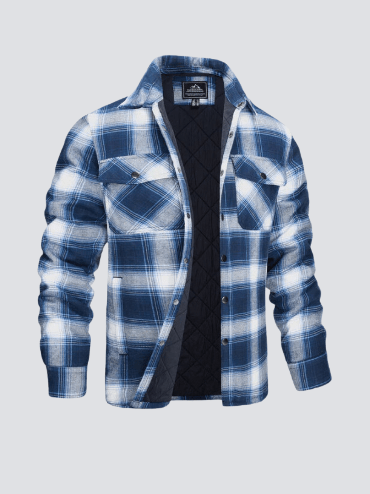 MAC | STRIPED FLANNEL JACKET