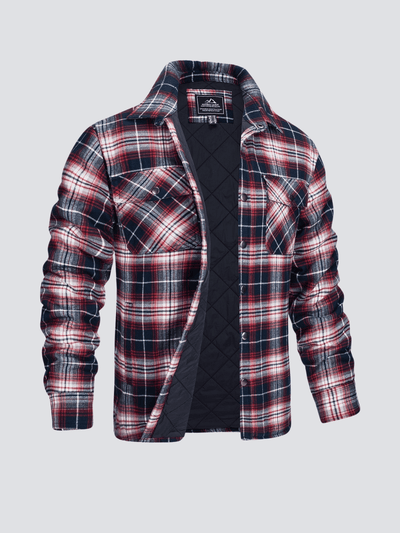 MAC | STRIPED FLANNEL JACKET