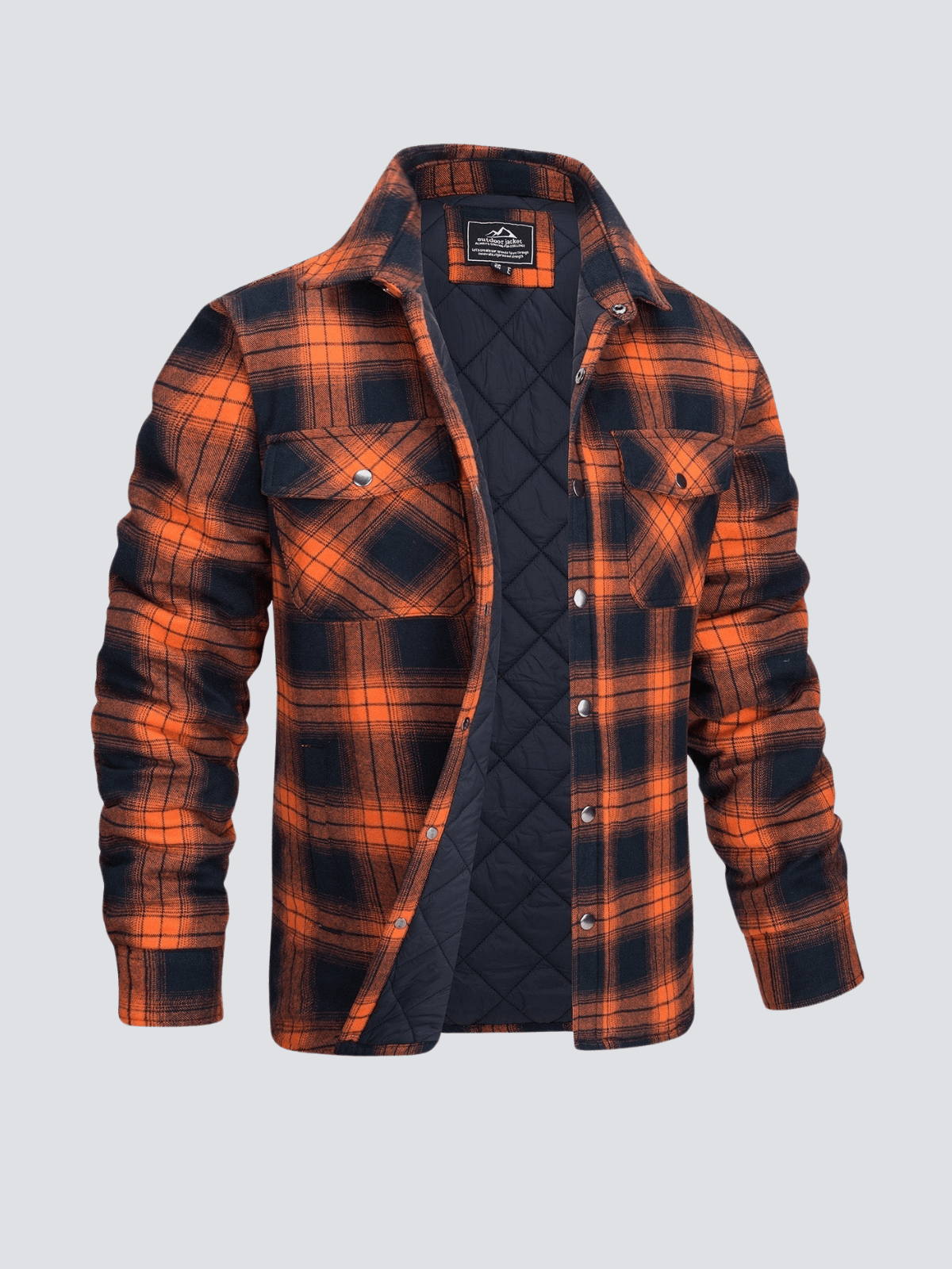 MAC | STRIPED FLANNEL JACKET