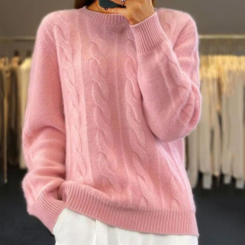 SOLARA | CABLE KNIT SWEATER