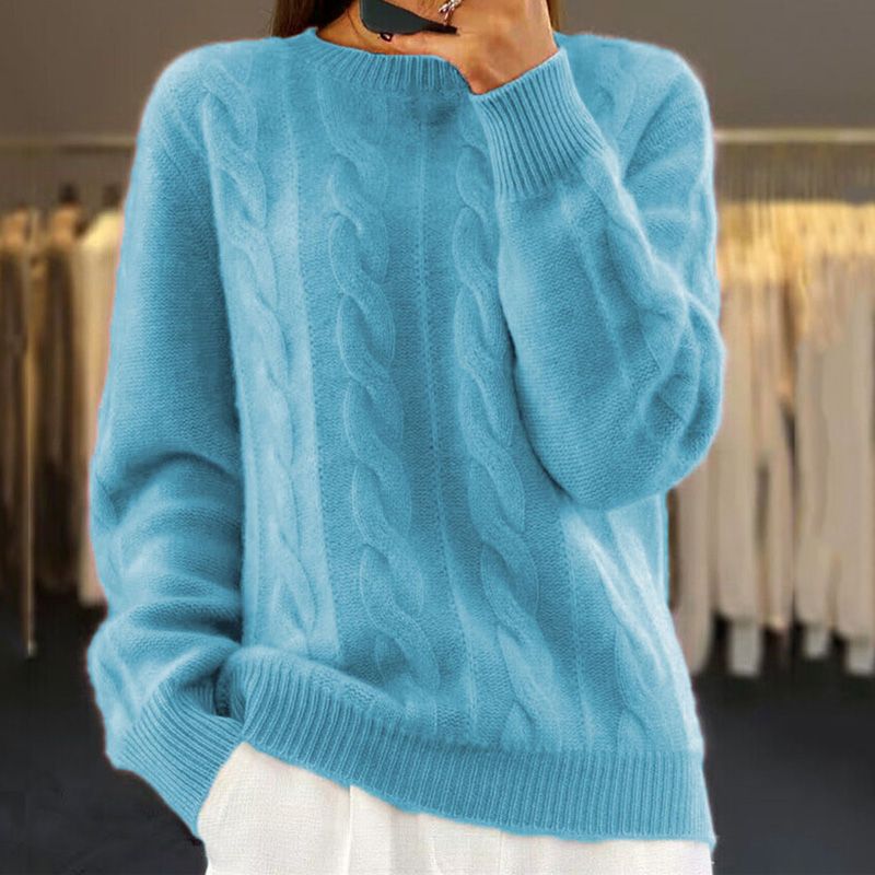 SOLARA | CABLE KNIT SWEATER