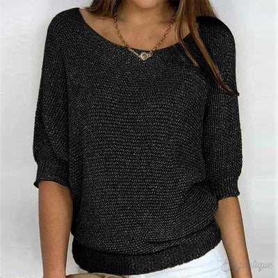 JUNEAU | RELAXED ELEGANT KNIT SWEATER