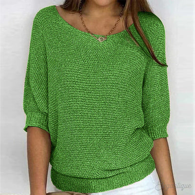 JUNEAU | RELAXED ELEGANT KNIT SWEATER