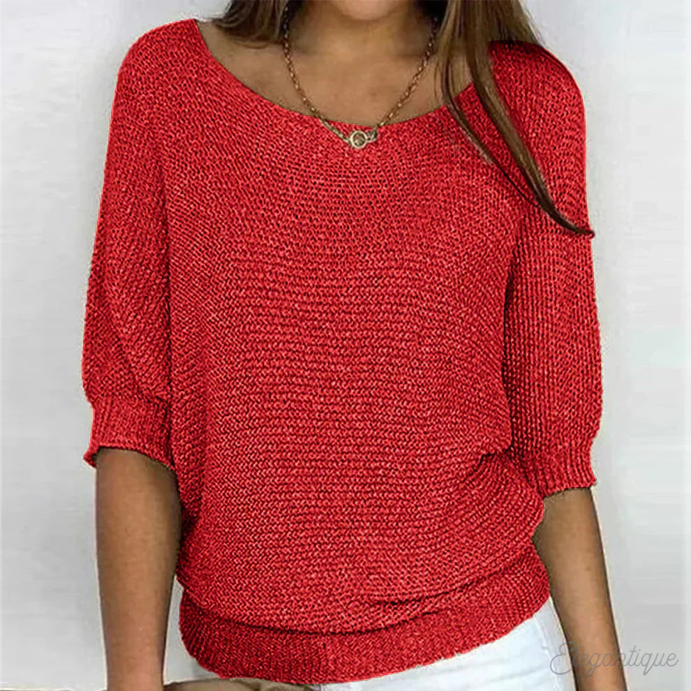 JUNEAU | RELAXED ELEGANT KNIT SWEATER